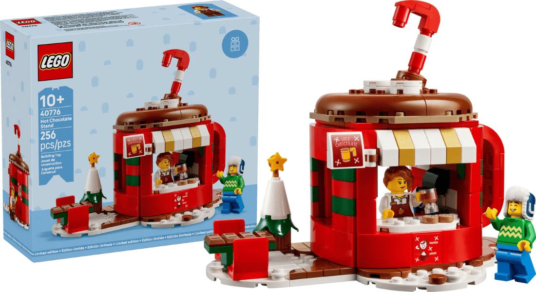 LEGO 40776 Hot Chocolate Stand onthuld als Insiders-weekend en Black Friday 2025 GWP