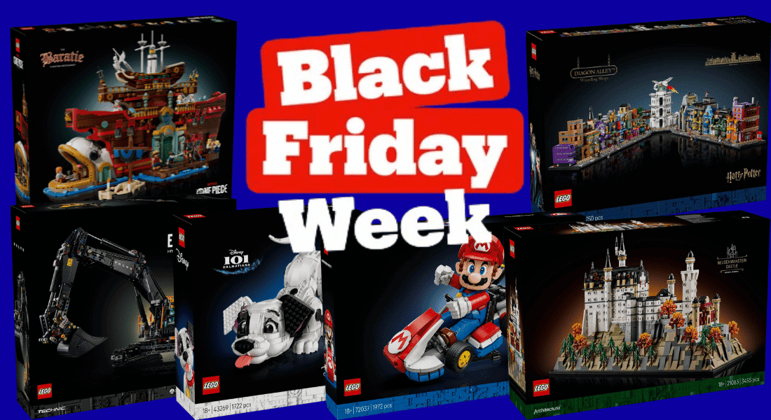 [Black Friday] Tot 25% korting op LEGO voor volwassenen – diverse sets voor laagste prijs ooit