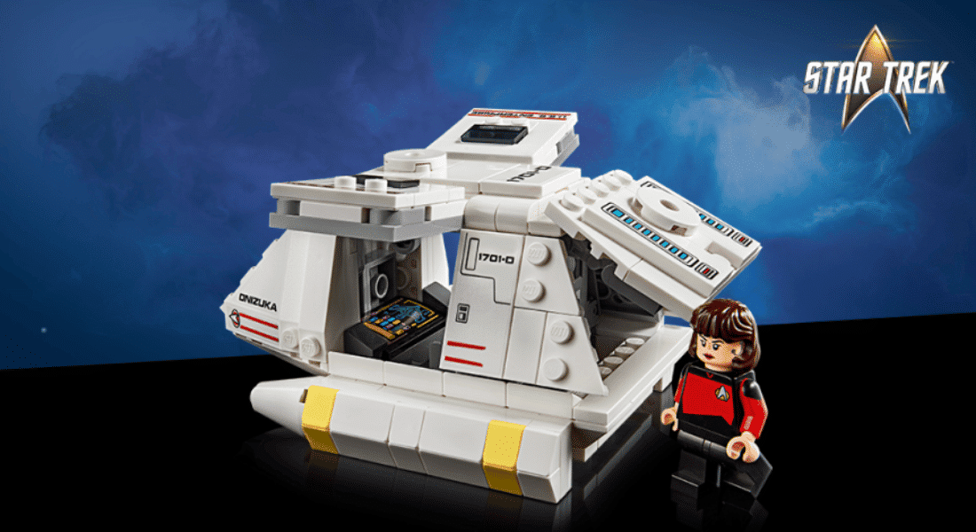 LEGO 40768 Star Trek: Type-15 Shuttlepod als cadeau bij aankoop van de LEGO USS Enterprise NCC-1701-D