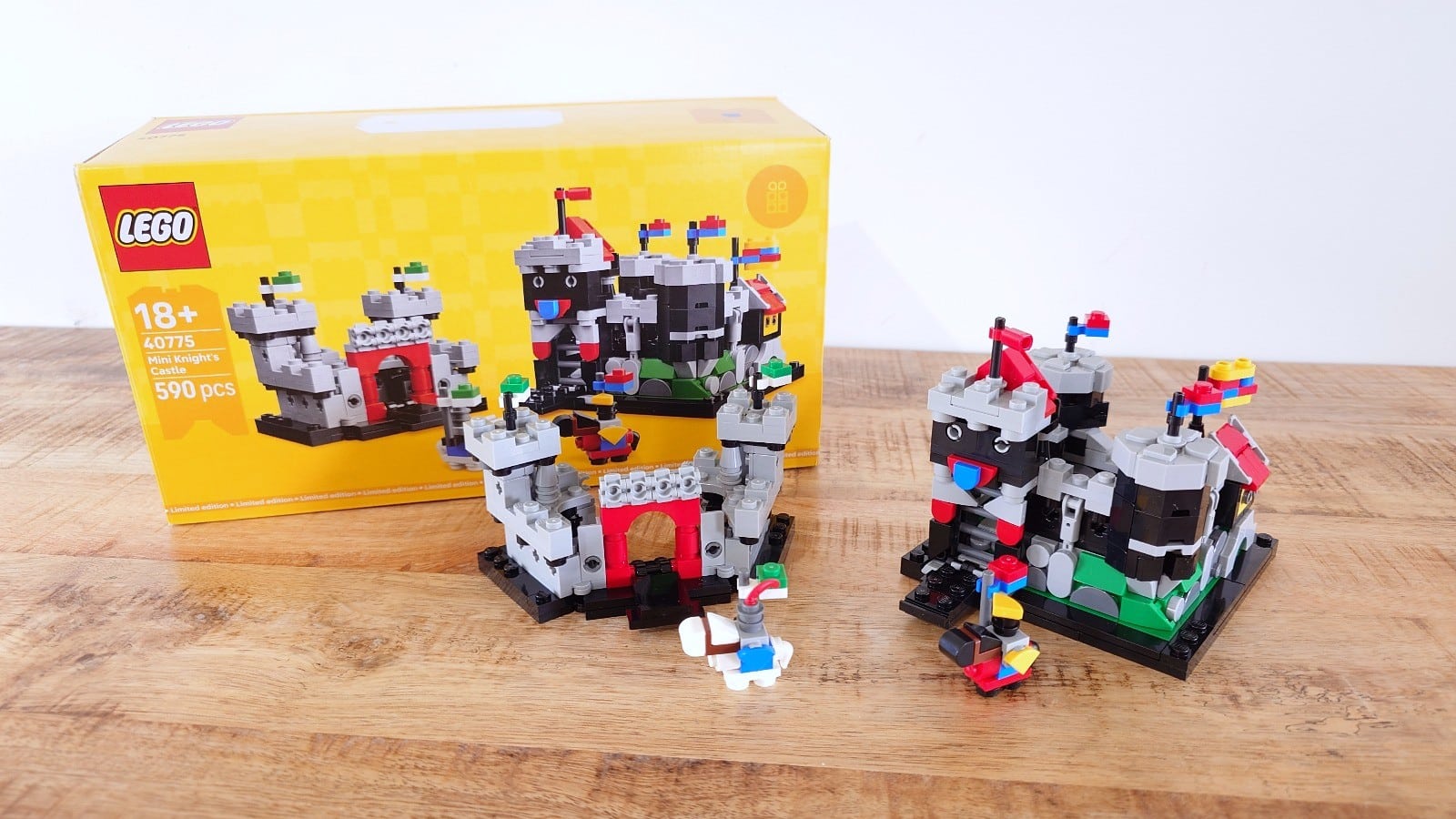 Review: LEGO 40775 Mini Knight’s Castle – mooi eerbetoon, te hoge bestedingsdrempel