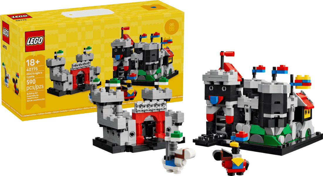 LEGO 40775 Mini Knight’s Castle onthuld als Insiders-weekend en Black Friday 2025 GWP