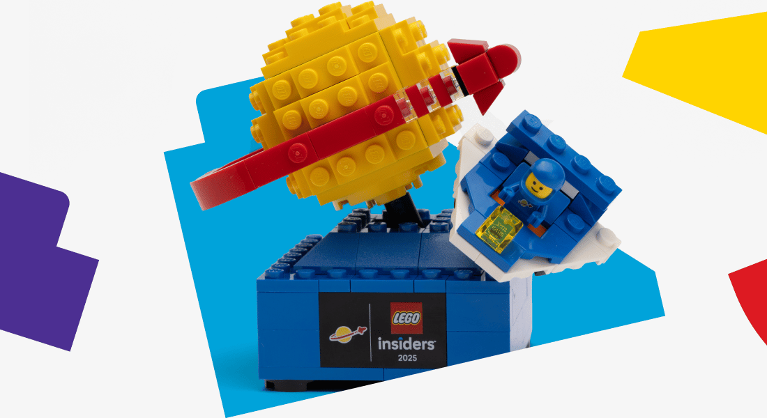 LEGO 5009806 Retro Space Explorer tijdens Insiders-Weekend 2025 verkrijgbaar als verzamelset