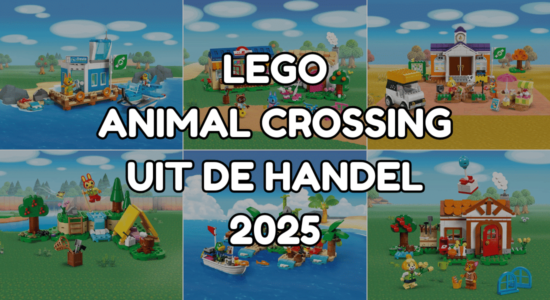 [EOL] Deze LEGO Animal Crossing sets gaan in 2025 uit de handel