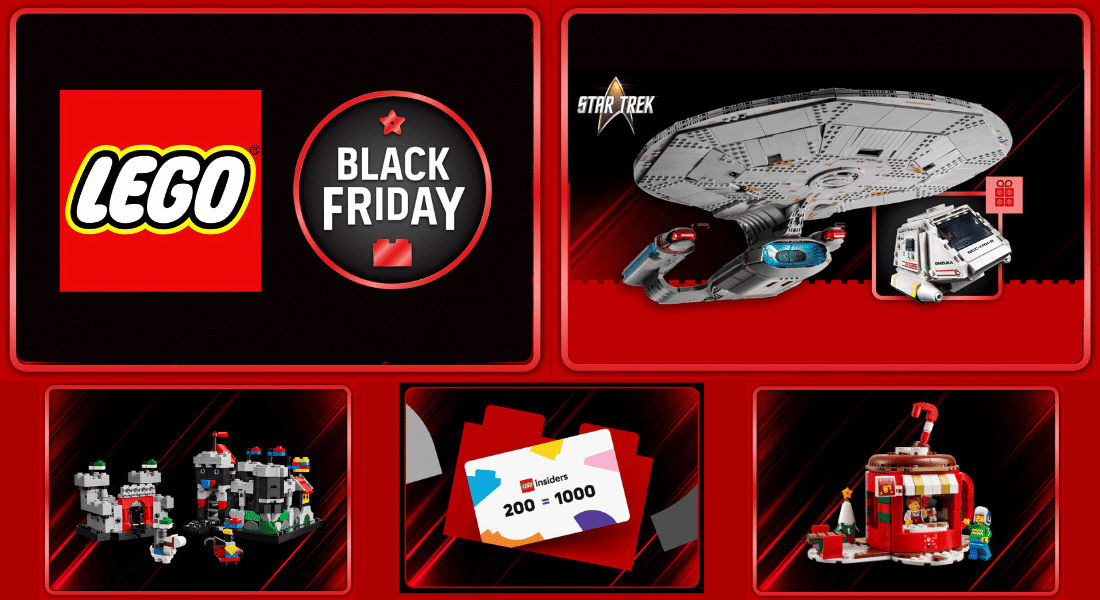 Dit kun je verwachten van LEGO Black Friday 2025