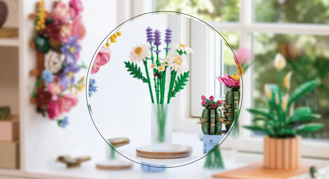 lego botanicals 11508 daisies and lavender