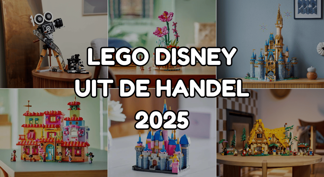 [EOL] Deze LEGO Disney sets gaan in 2025 uit de handel