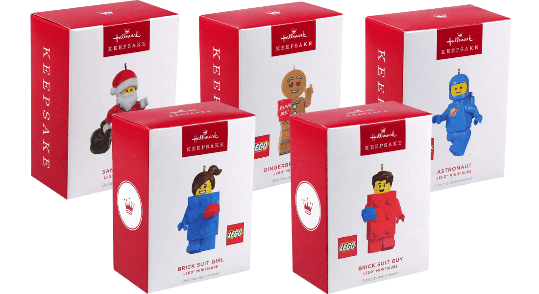 LEGO Hallmark ornamenten nu verkrijgbaar via LEGO – geüpdatet