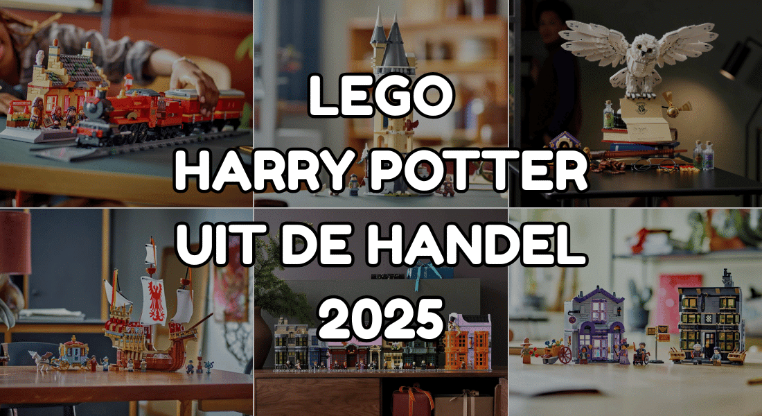[EOL] Deze LEGO Harry Potter sets gaan in 2025 uit de handel