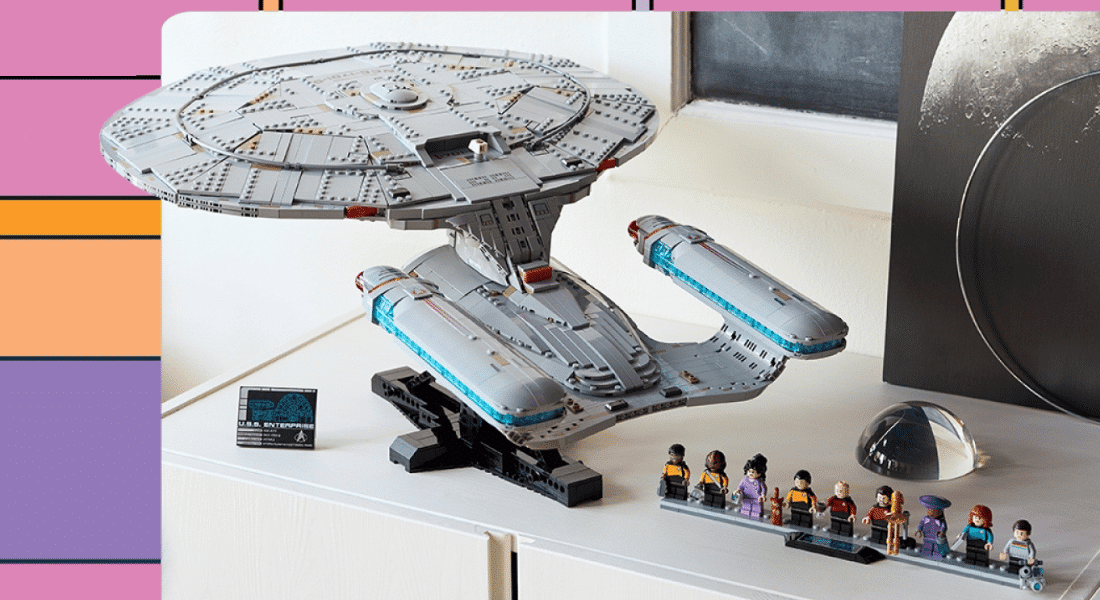 LEGO Icons 10356 USS Enterprise NCC-1701-D vanaf morgen (28 november) te koop