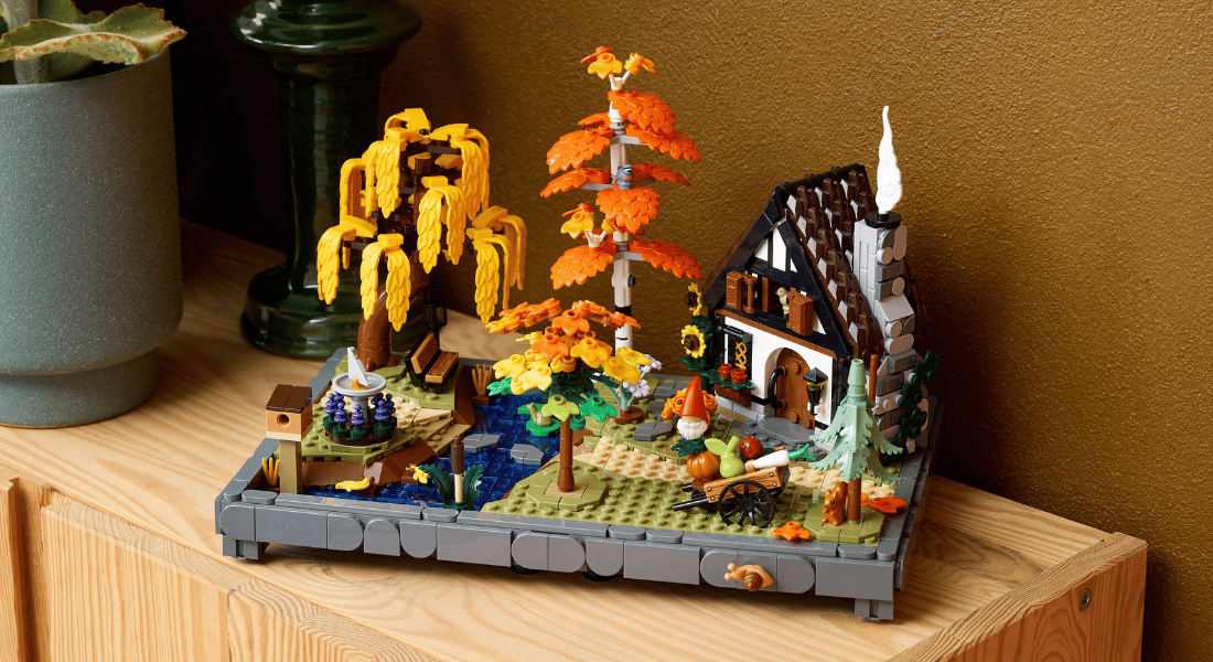 LEGO Icons 11372 Autumn Cottage Garden onthuld – vanaf januari verkrijgbaar