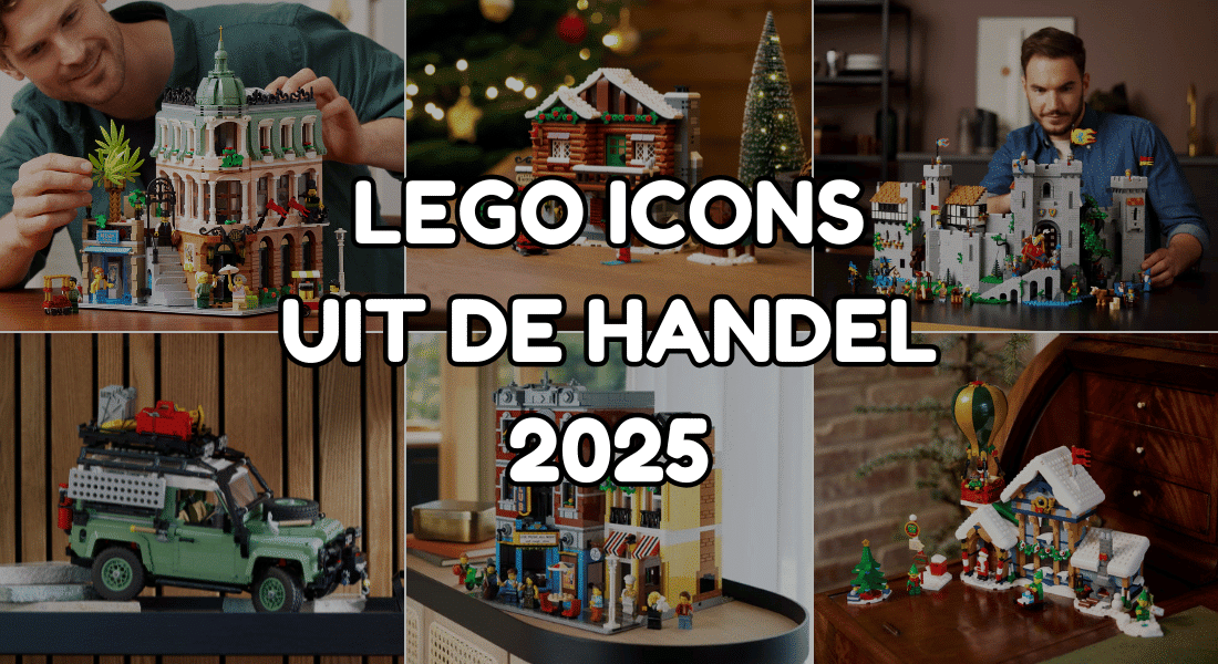 [EOL] Deze LEGO Icons sets gaan in 2025 uit de handel