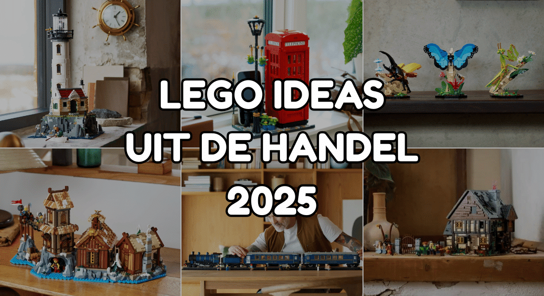 [EOL] Deze LEGO Ideas sets gaan in 2025 uit de handel