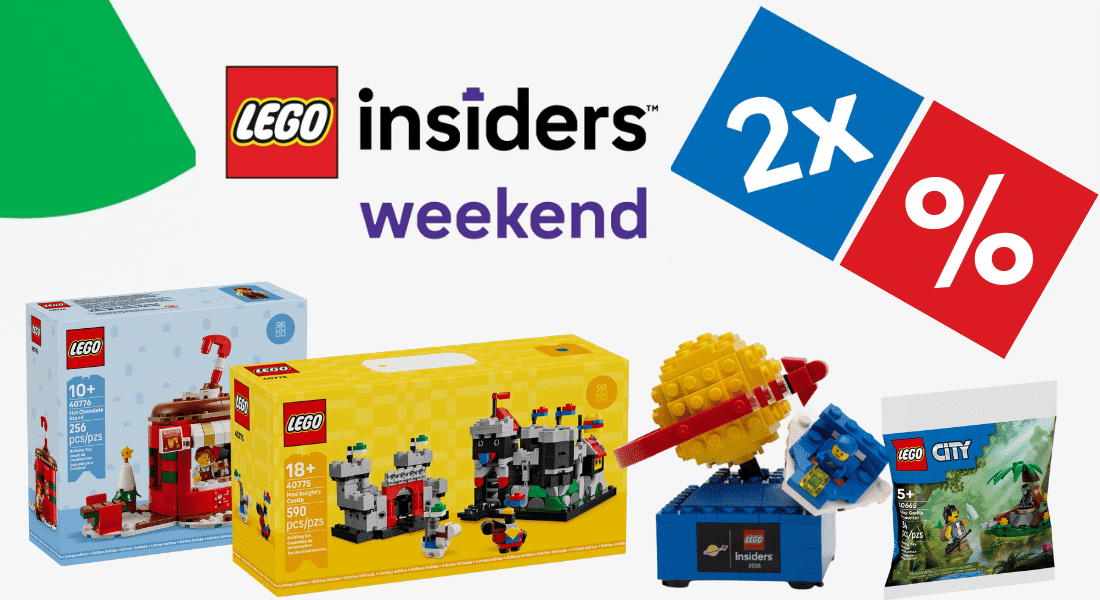 Laatste dag van het LEGO Insiders-weekend 2025 – verlopen!