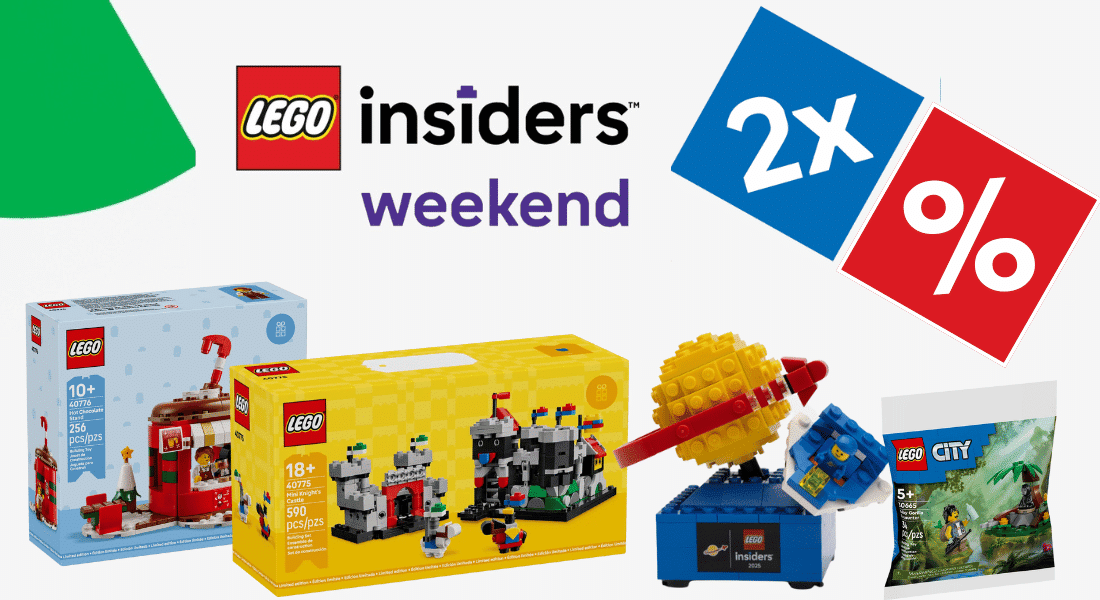 Dit kun je verwachten van het LEGO Insiders-weekend 2025 – van 22 t/m 23 oktober
