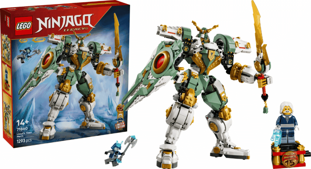 lego ninjago 71860 lloyd's titan mech