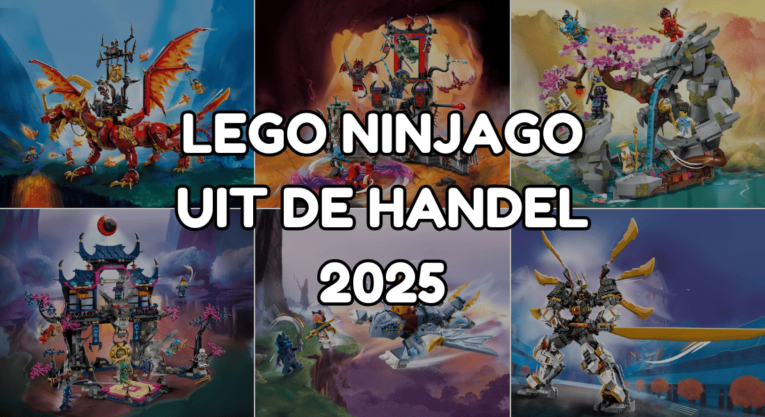 [EOL] Deze LEGO Ninjago sets gaan in 2025 uit de handel