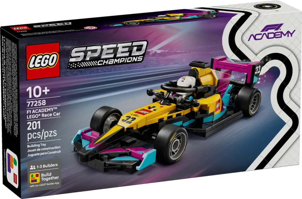 lego speed champions 77258 f1 academy lego race car (1)