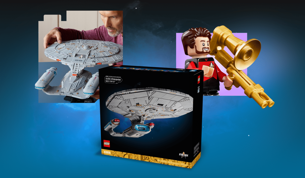 Maak kans op een gesigneerde LEGO Star Trek: U.S.S. Enterprise NCC-1701-D met deze Insiders-loting – ook geldig voor België