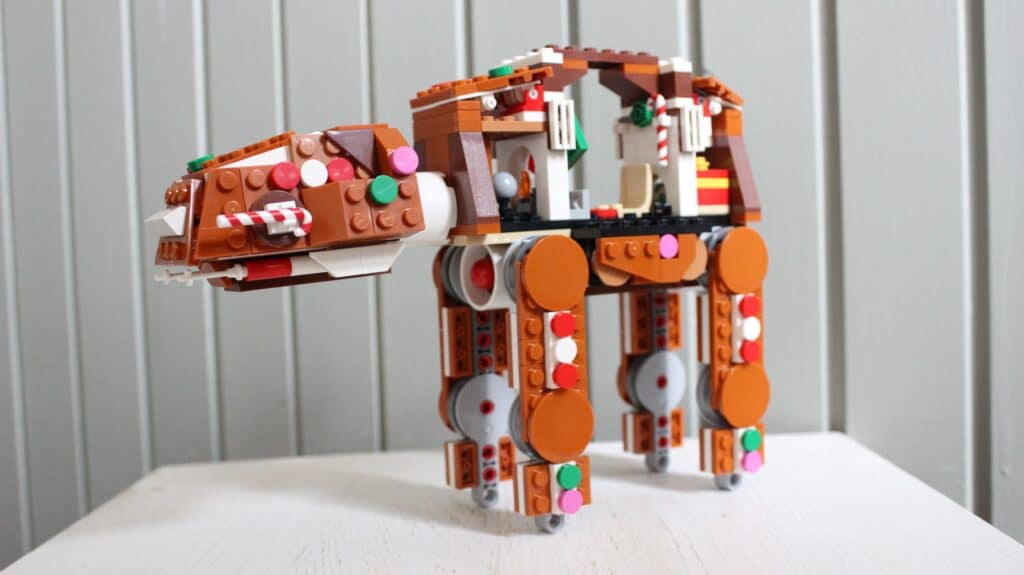 lego star wars 40806 gingerbread at at 09