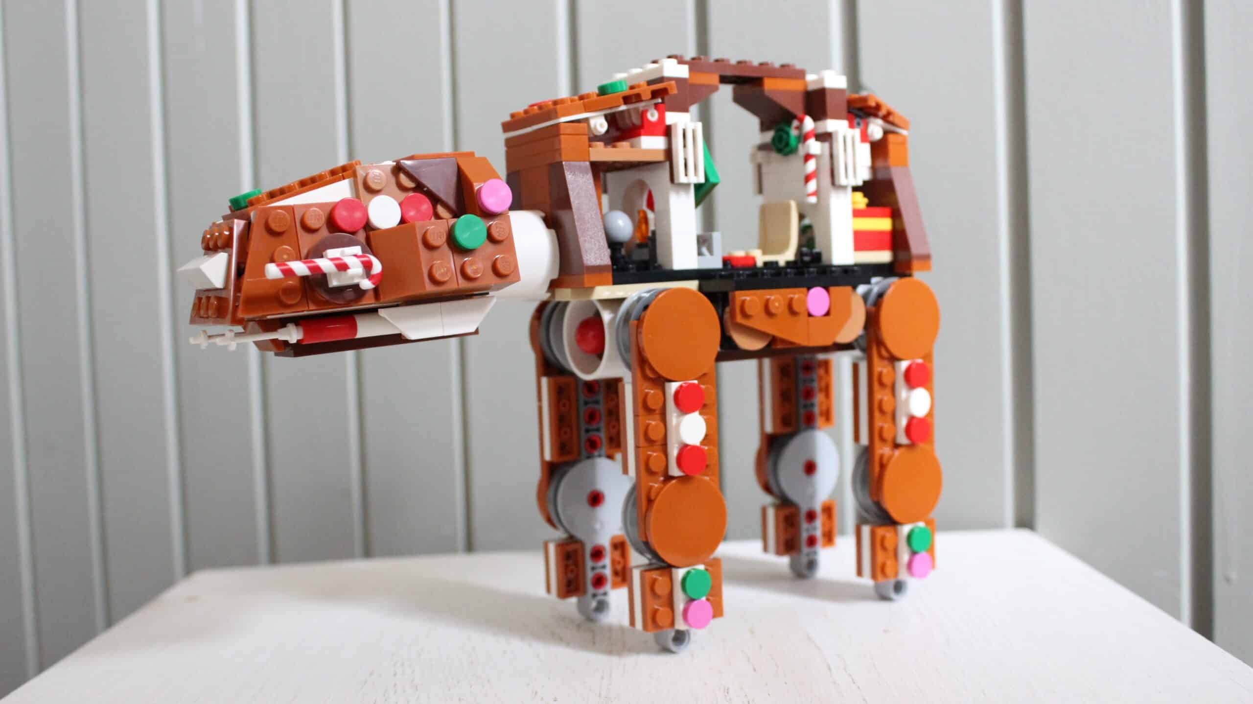 lego star wars 40806 gingerbread at at 09