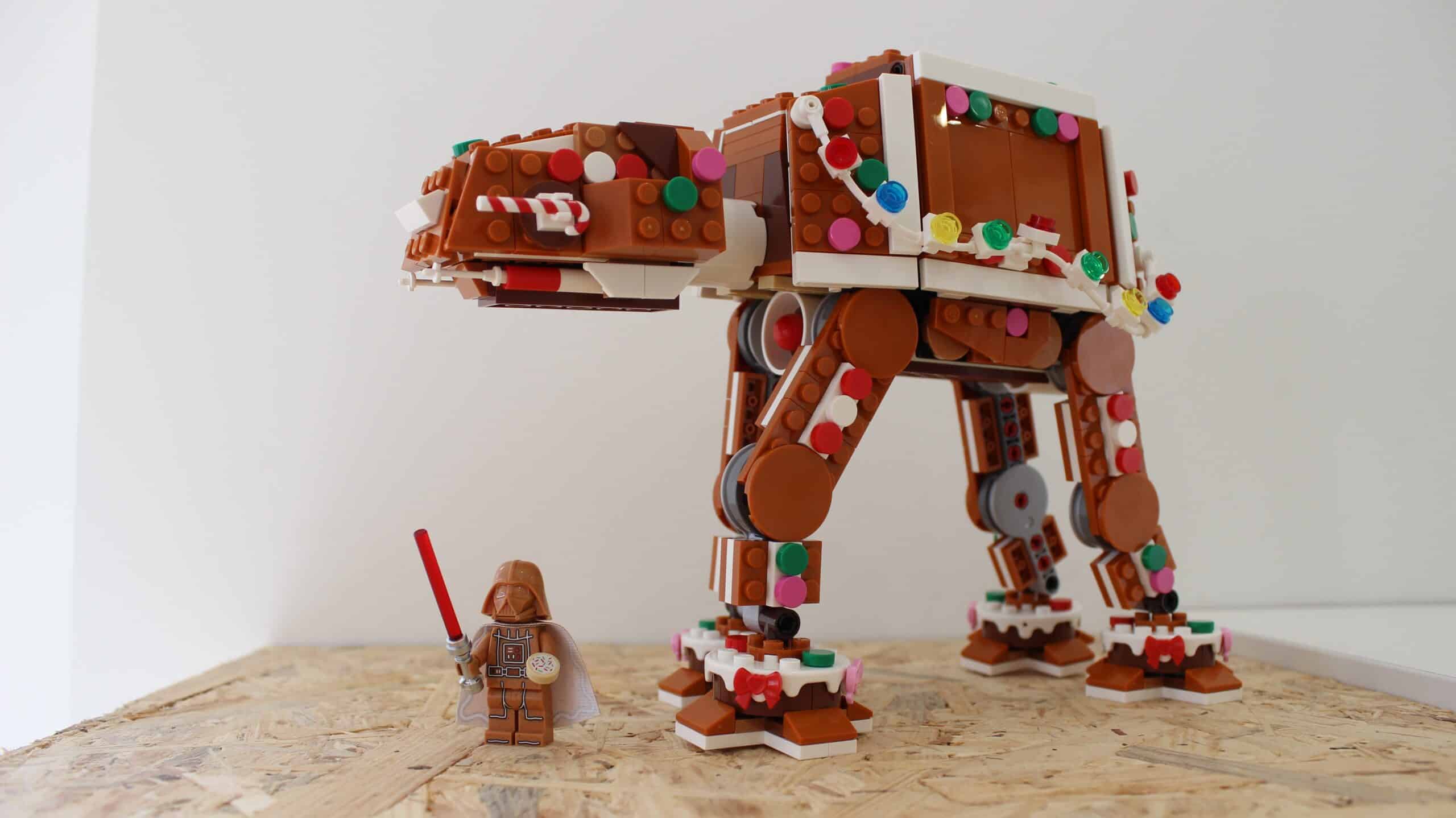 Review: LEGO Star Wars 40806 Gingerbread AT-AT – Midi-scale om van te smullen