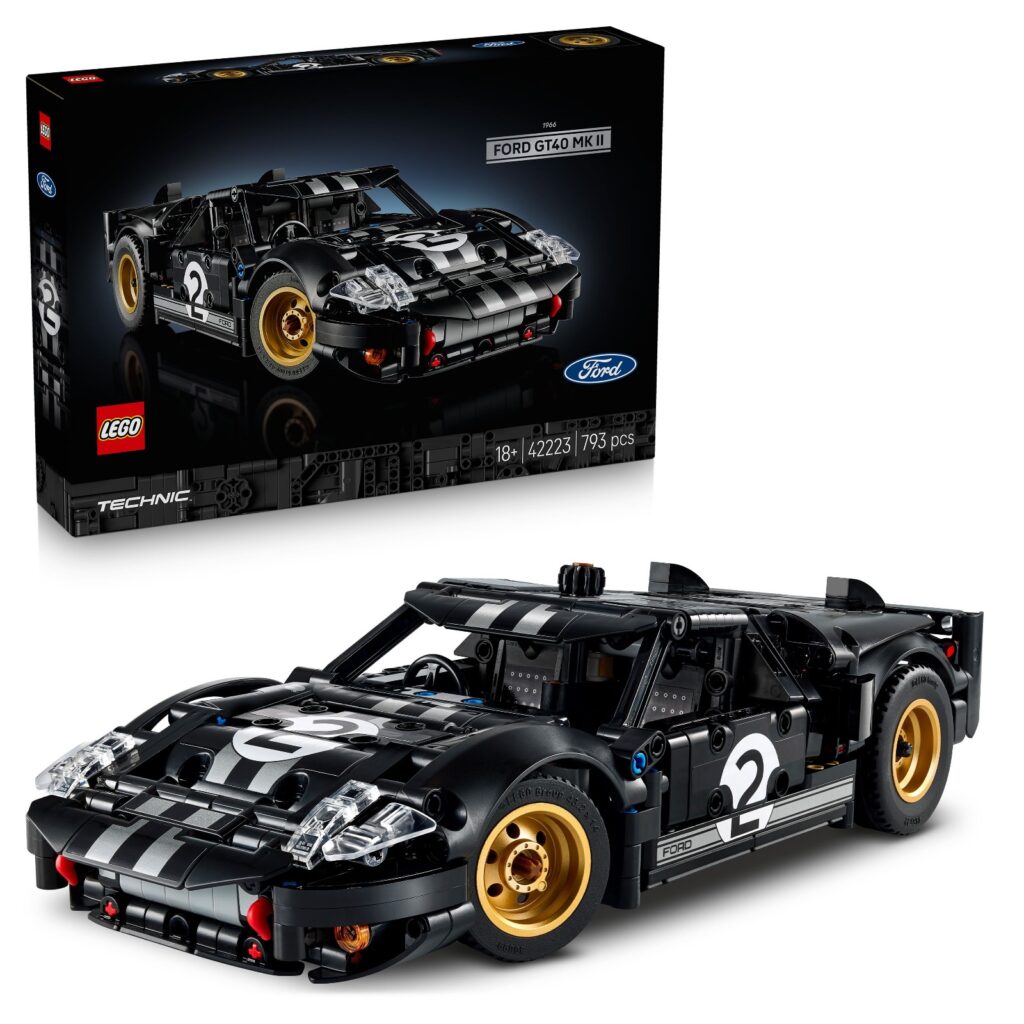 lego technic 42223 1966 ford gt40 mkii race car (1)