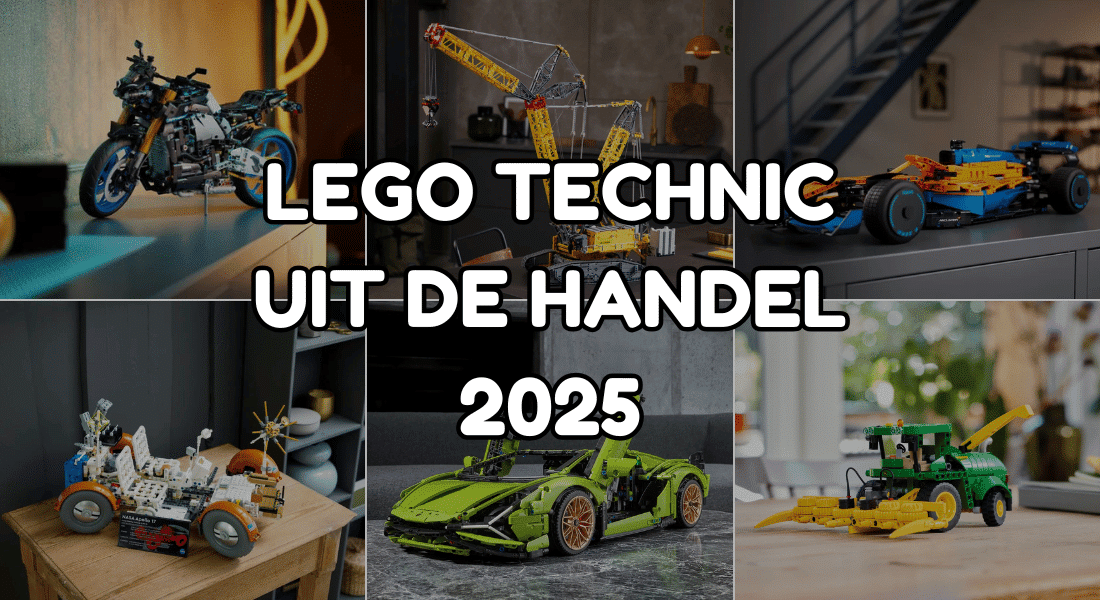 [EOL] Deze LEGO Technic sets gaan in 2025 uit de handel