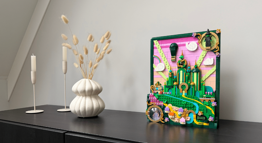 Review: Zo betoverend is de LEGO Wicked 75685 Emerald City Wall Art
