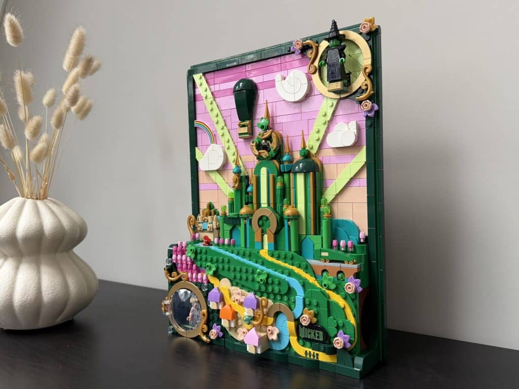 lego wicked 75685 emerald city wall art00002