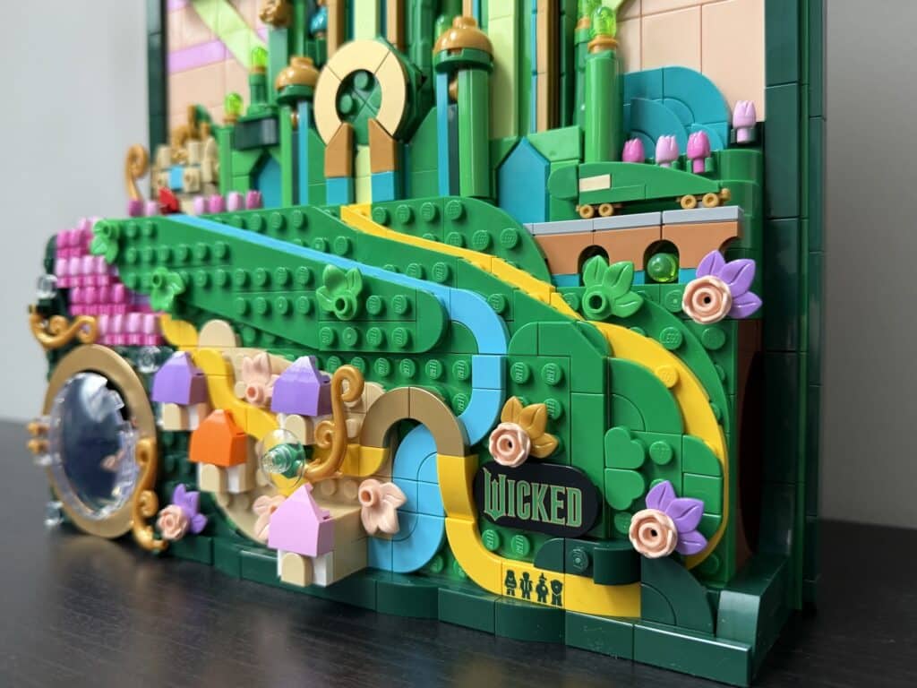 lego wicked 75685 emerald city wall art00005