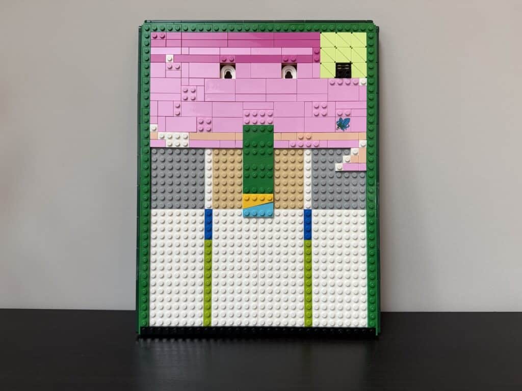 lego wicked 75685 emerald city wall art00006