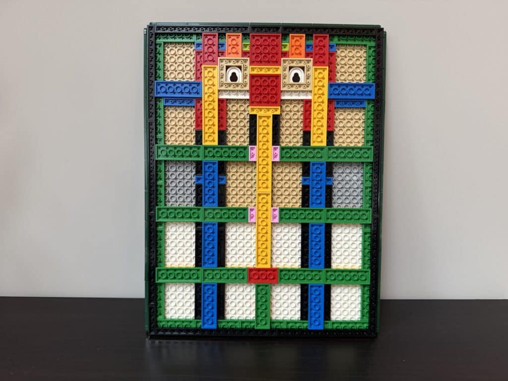 lego wicked 75685 emerald city wall art00007