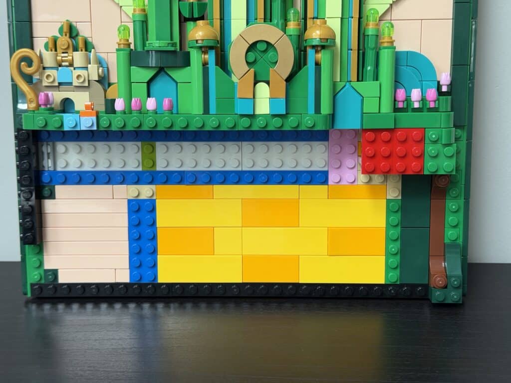 lego wicked 75685 emerald city wall art00009