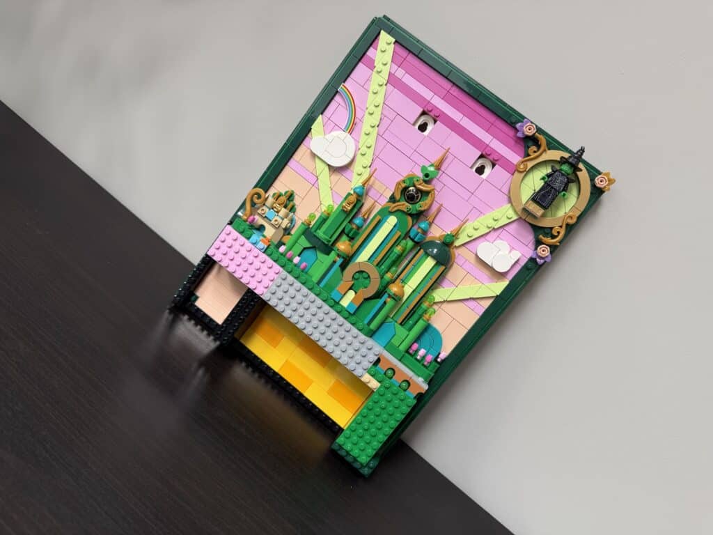 lego wicked 75685 emerald city wall art00014