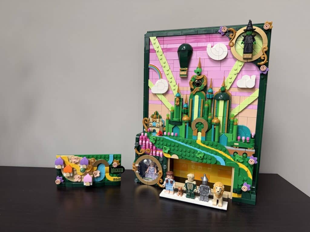 lego wicked 75685 emerald city wall art00017