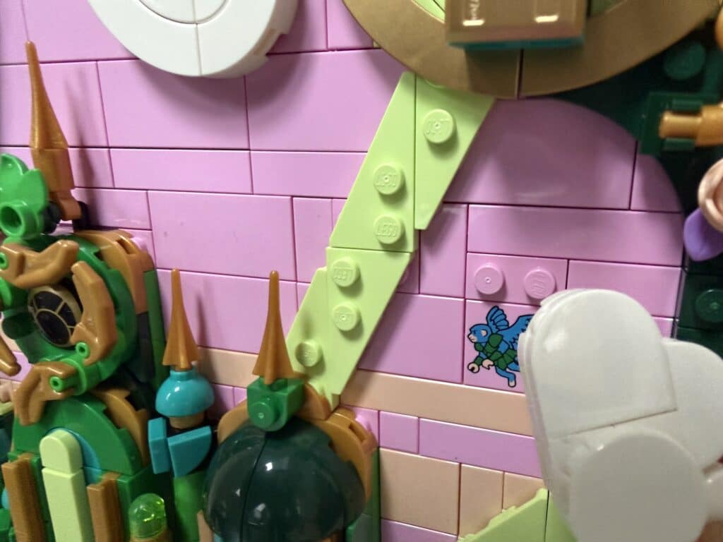 lego wicked 75685 emerald city wall art00021