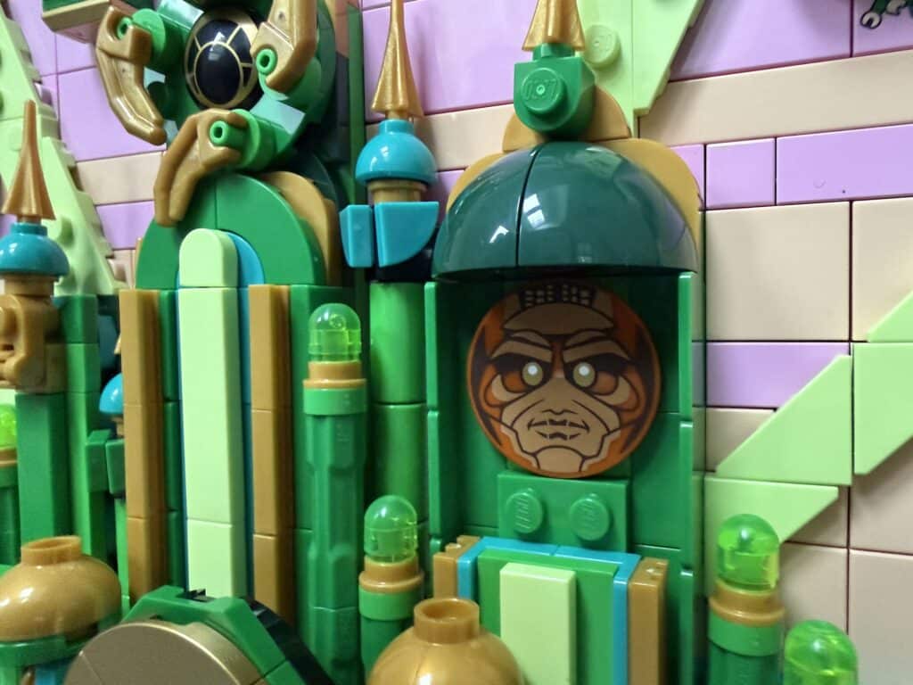 lego wicked 75685 emerald city wall art00022