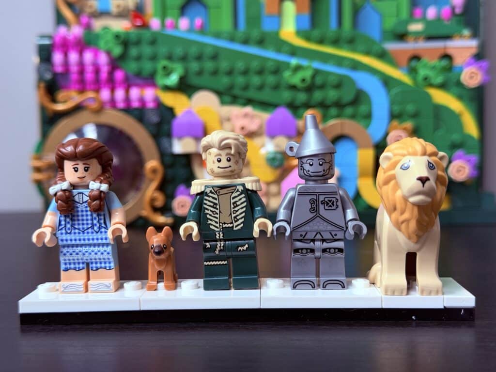 lego wicked 75685 emerald city wall art00024