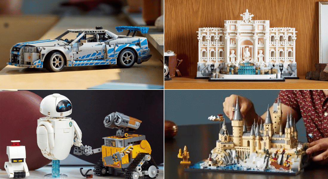 LEGO sets voor volwassenen – dit zijn de 10 beste deals van deze week