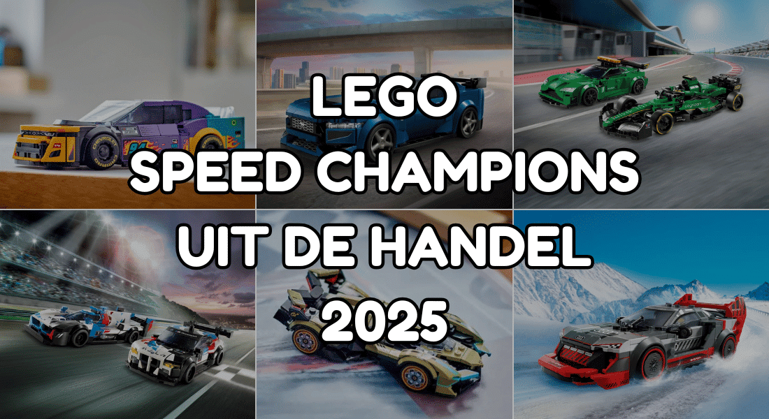 [EOL] Deze LEGO Speed Champions sets gaan in 2025 uit de handel