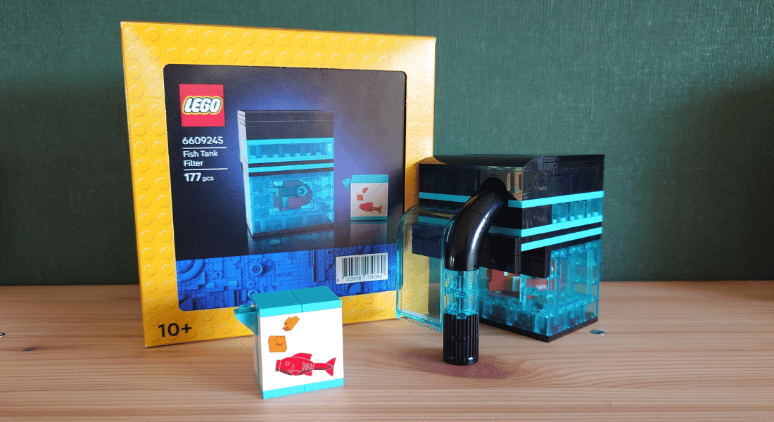 Review: LEGO Fish Tank & Filter – prima setje, doortrapte marketingstrategie