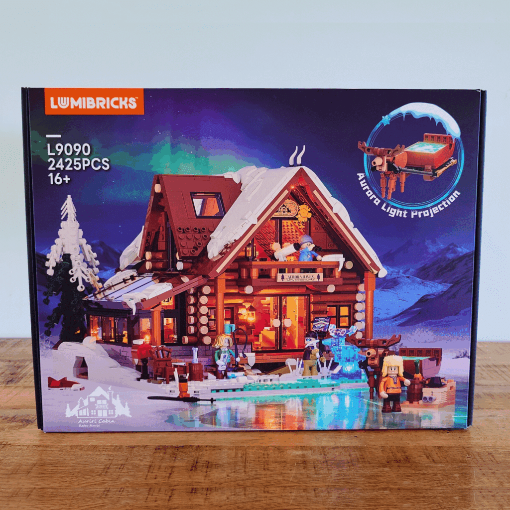 review lumibricks aurora cabin met noorderlichtprojectie (1)