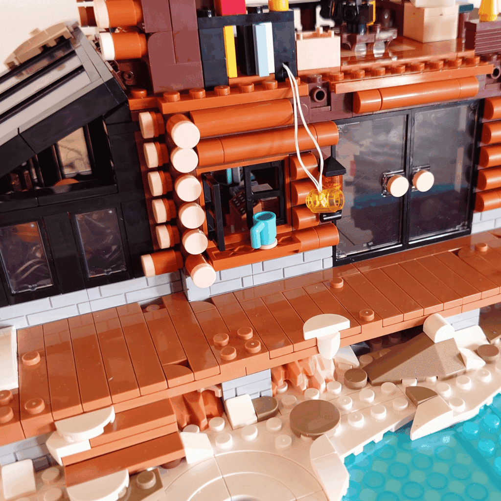 review lumibricks aurora cabin met noorderlichtprojectie (11)