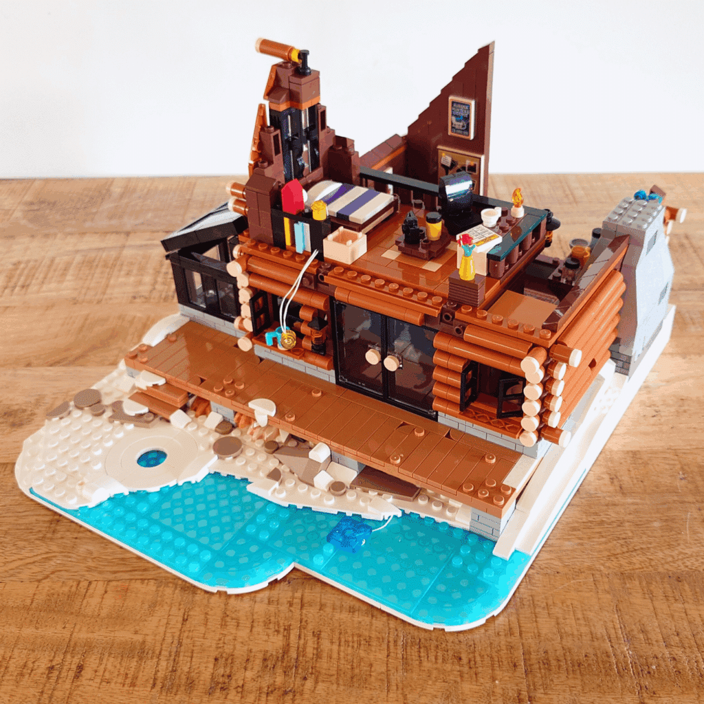 review lumibricks aurora cabin met noorderlichtprojectie (13)