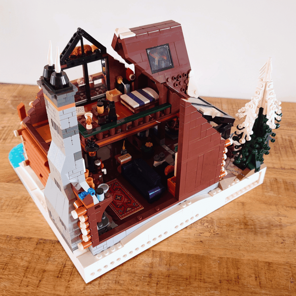 review lumibricks aurora cabin met noorderlichtprojectie (17)