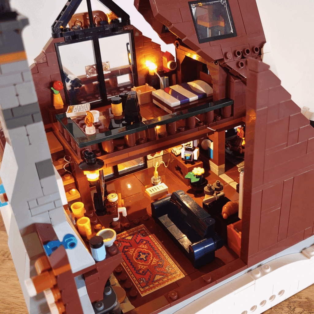 review lumibricks aurora cabin met noorderlichtprojectie (18)