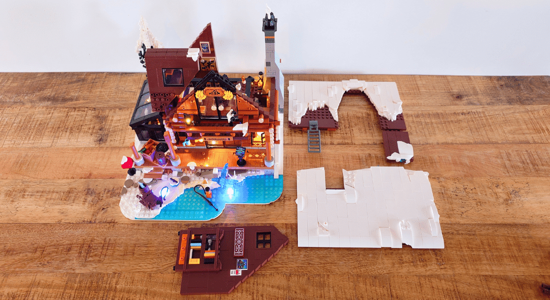 review lumibricks aurora cabin met noorderlichtprojectie (25)