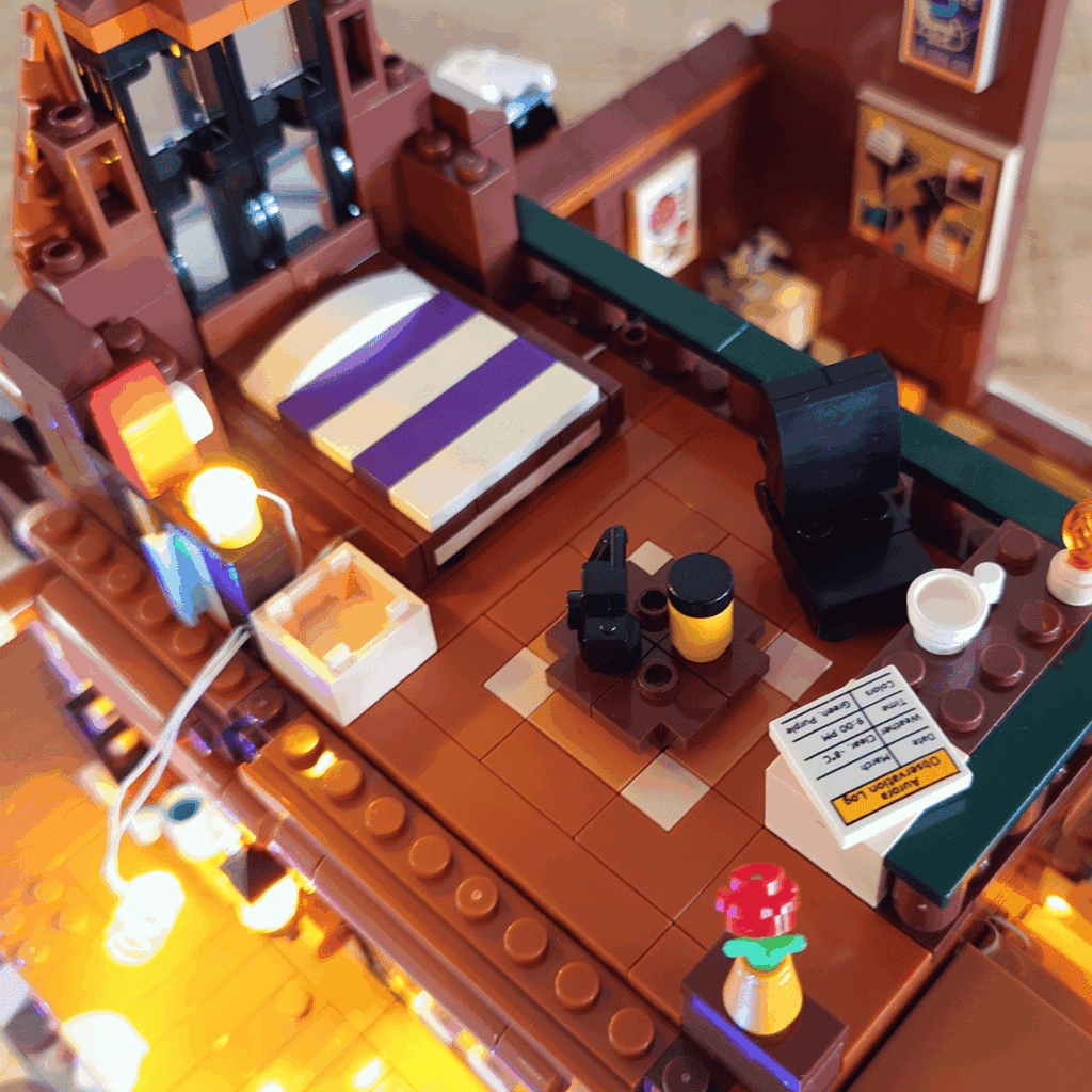 review lumibricks aurora cabin met noorderlichtprojectie (6)