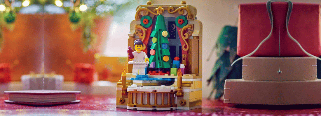 gratis lego 40701 ballerina & nutcracker scene banner