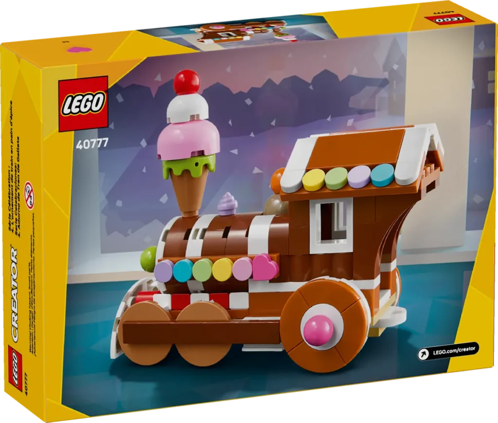 lego 40777 celebration series gingerbread train ornament (2)